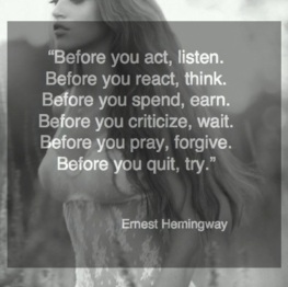 Quote from Ernest Hemingway