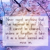 Lesson Learned and Move on!